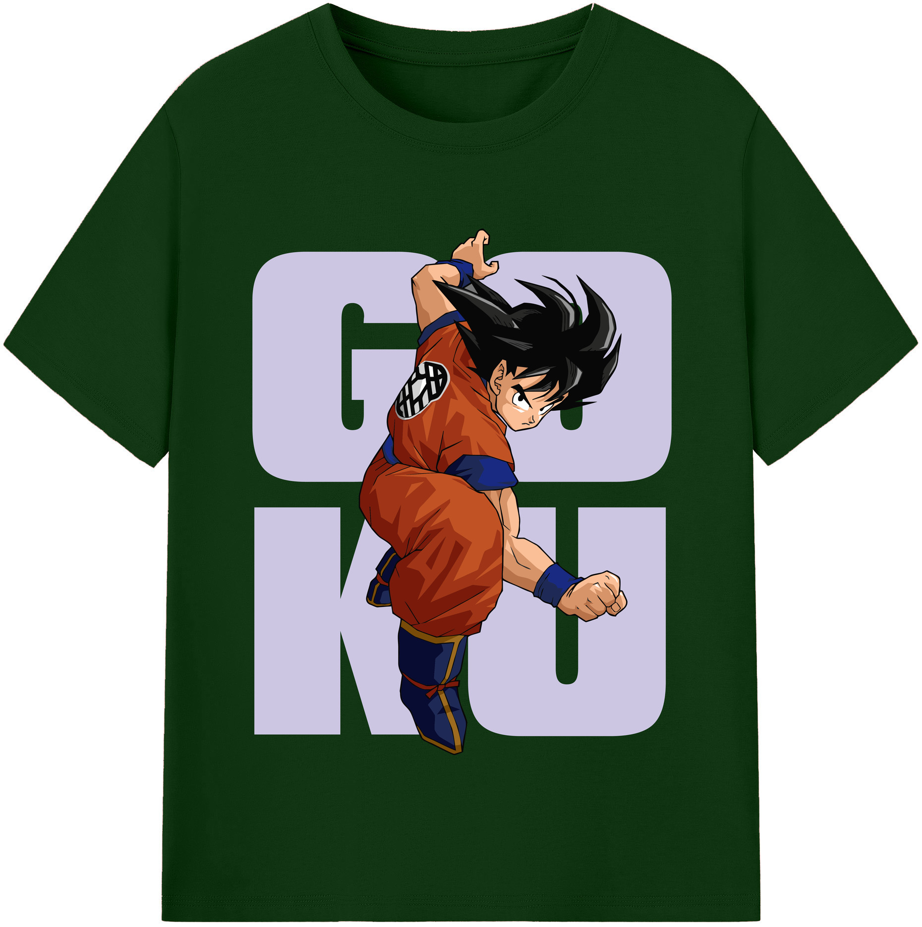 （画像用） ドラゴンボール 孫悟空（そん ごくう）Son Goku カカロット DRAGON BALL Kakarotto 綿100％半袖Tシャツ（フロントプリント）